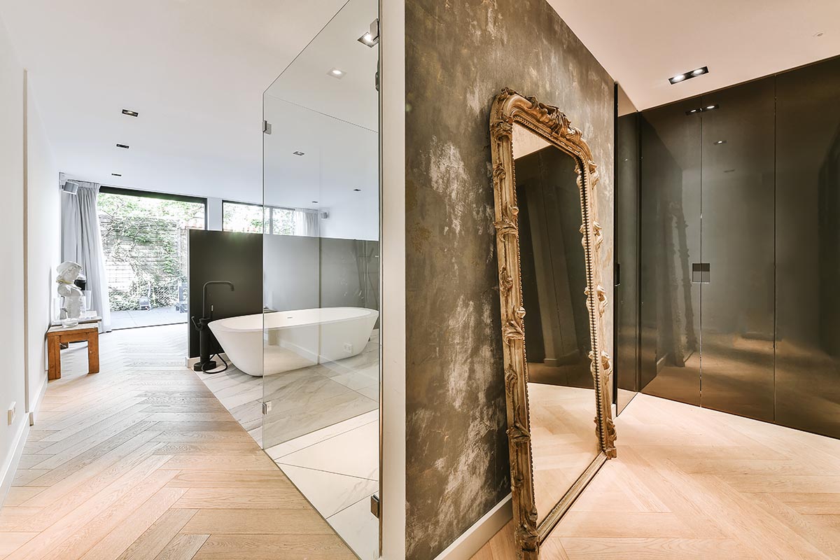 luxurious bathroom renovation
