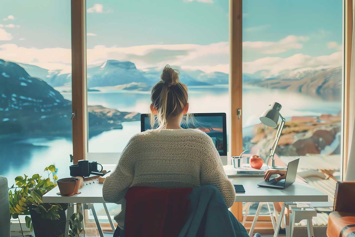 Remote Work Graphic Design