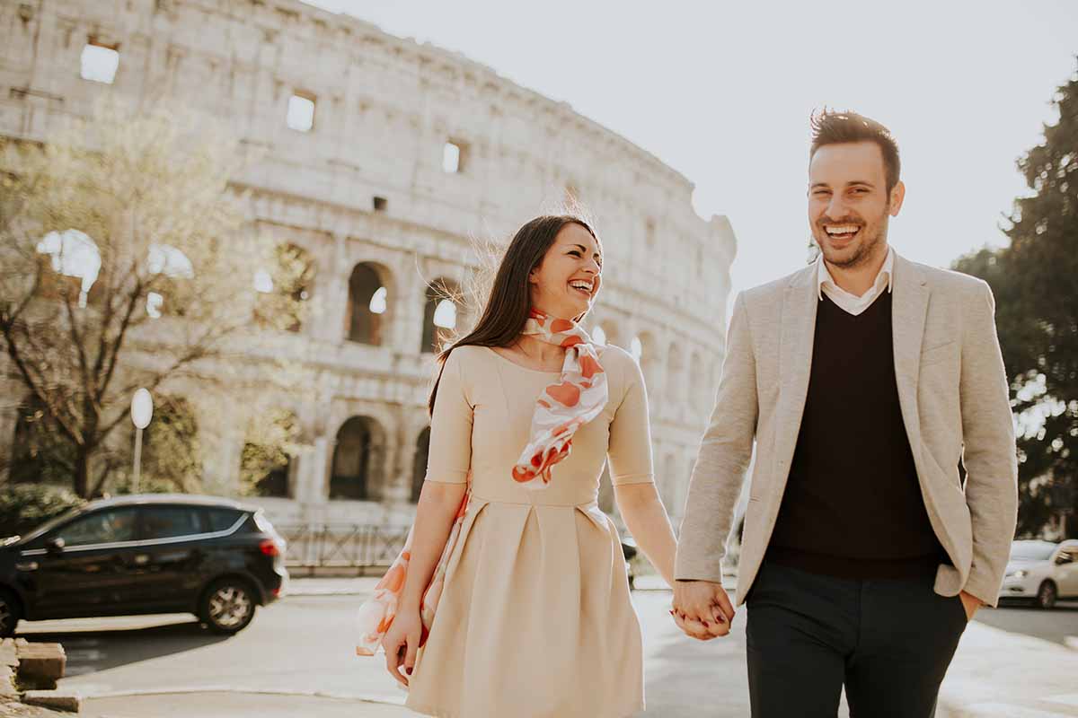 Couple Photoshoot in Rome