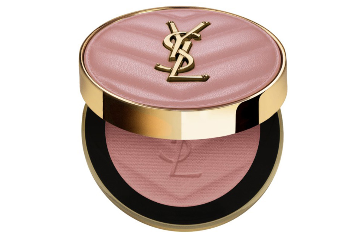 YSL blush shaped like a tiny handbag
