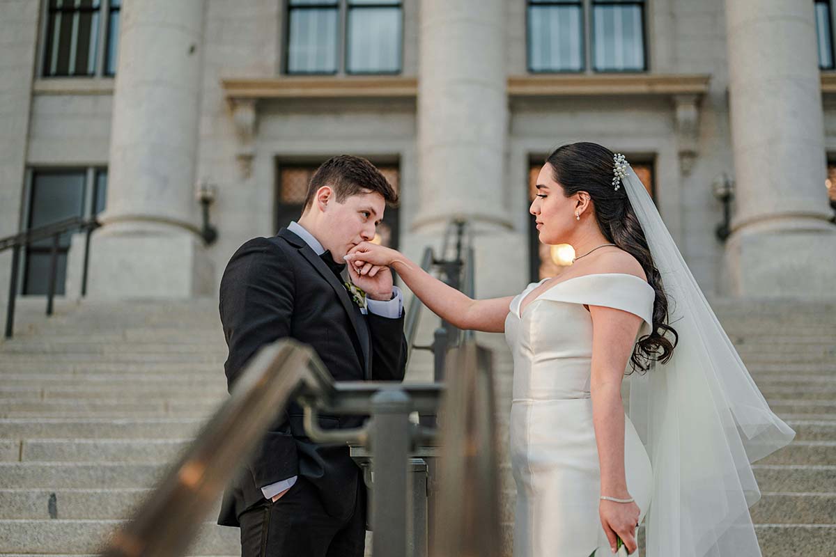 San Diego courthouse wedding