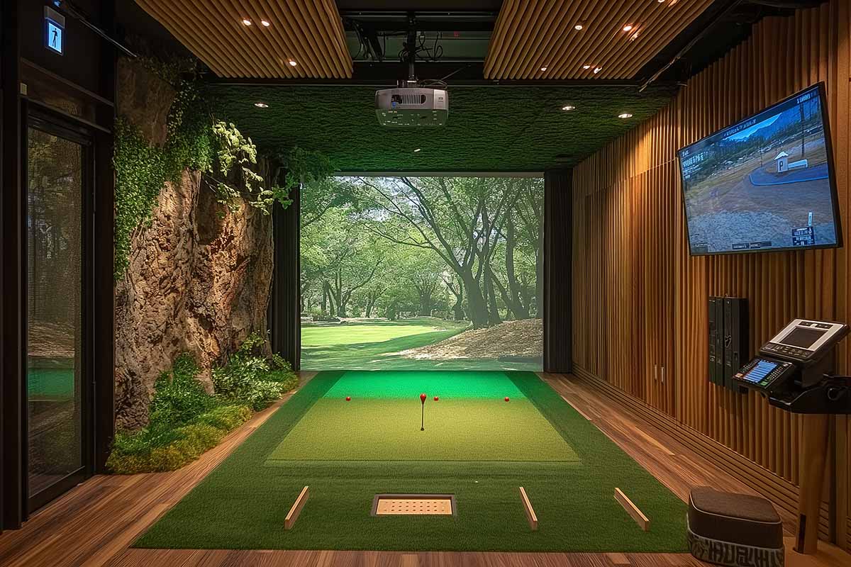 DIY golf simulator on a budget